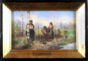 Les Gitans by Leopold Burger