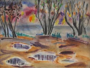 Watercolor by Ethel Kate Burgess