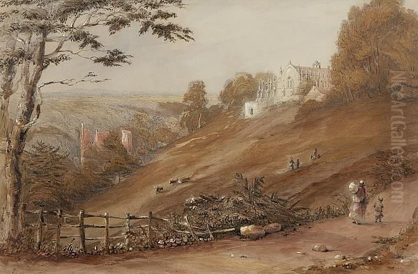 Rosslyn Castle - view 1
