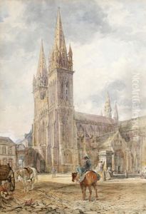 St. Pol-de-lyon, Brittany by John Burgess