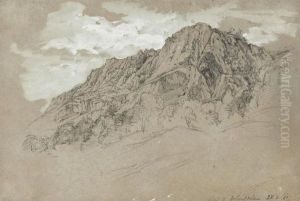 A Rocky Outcrop by John Burgess