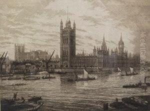 Westminster And The River Thames