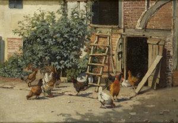 Farmyard In Brittany - view 1