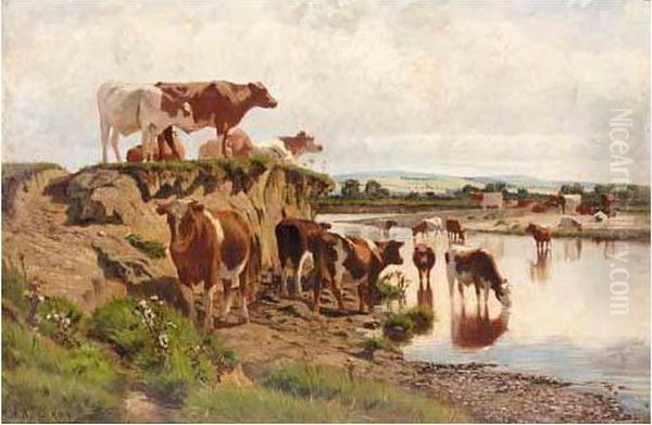 Cattle Watering - view 1