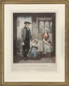 The Vicar Of The Parish Receiving His Tithes by Thomas Burke