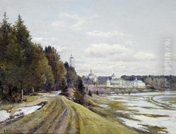 Spring Landscape On The Volga - view 1