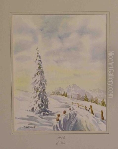 Winterlandschaft Im Voralpenland - view 1
