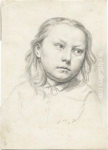 Bildnis Eines Madchens by Hugo Burkner