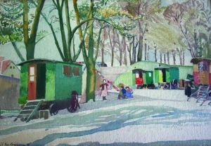 The Fair Ground by Averil Mary Burleigh