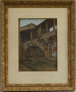 San Gimignano, Podesta by Sydney Richmond Burleigh