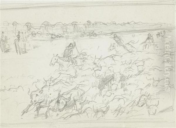 Study For 'les Bioux' - view 1