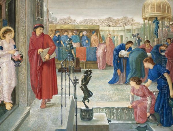 St Theophilus And The Angel: A Legend Of The Martyrdom Of St Dorothea - view 1