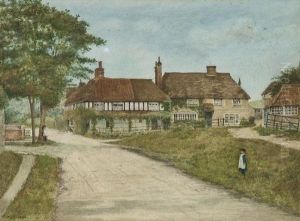 On The Dover Road by Sir Edward Coley Burne-Jones