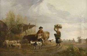 Home From Market by James M. Burnet