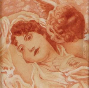 Venus And Cupid by Edward Francis Burney