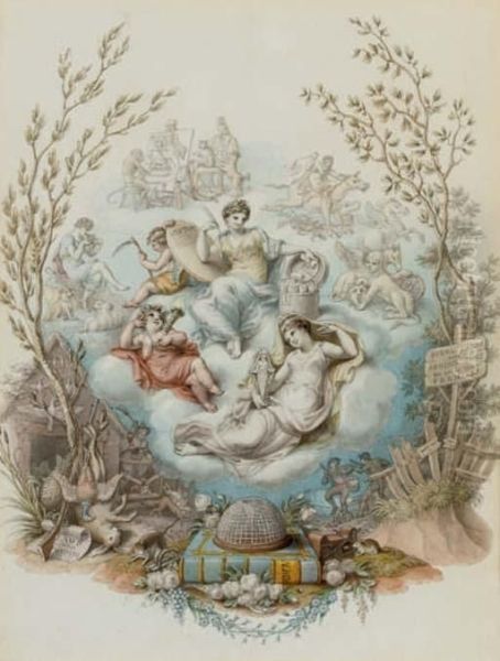 Design For The Frontispiece Of An Album - view 1