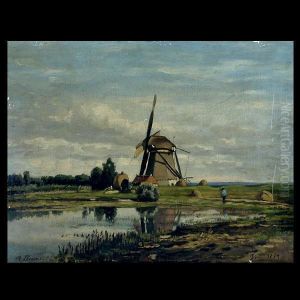 A Mill By A River by Richard Burnier