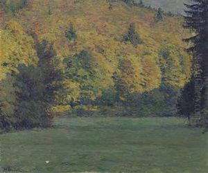 Herbstwald by Rudolf Hans Burnitz