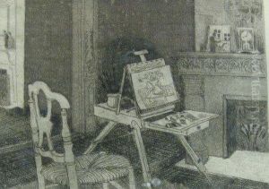 Proof Etching by Ella J. Burns