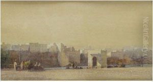Vista De Ciudad Marroqui by Robert Burns