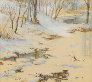 Winter Landscape. by William Partridge Burpee