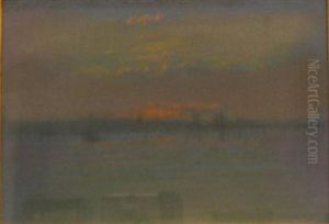 Evening On The Bay by William Partridge Burpee