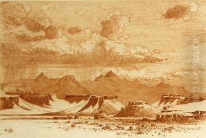 Near Kingman, Arizona, From The Desert Set by George Elbert Burr