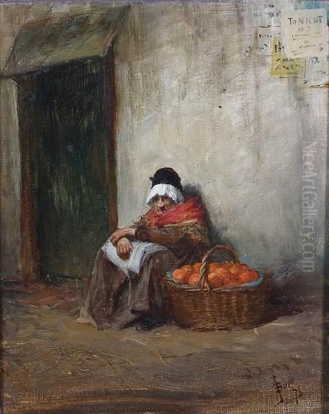 An Orange Merchant - view 1