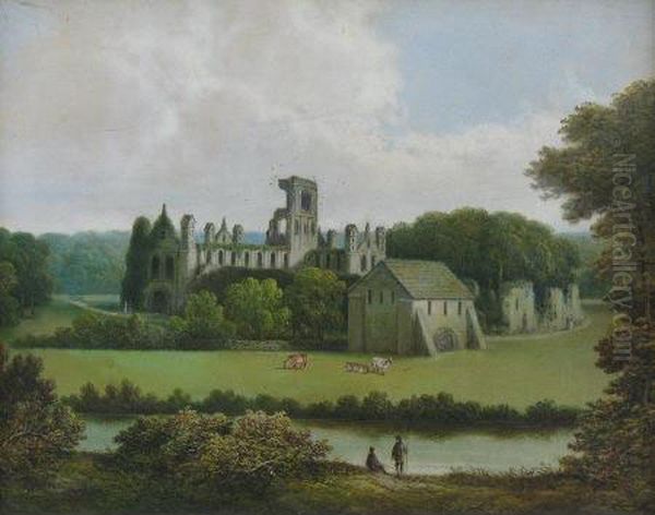 Kirkstall Abbey - view 1