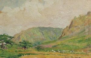 Landscape With Green Hills Landscape With Green Hills