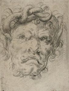 Tete De Satyre by Gian Antonio Burrini