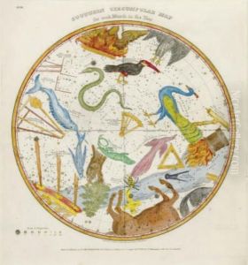 Atlas Of The Heavens: Six Plates by Elijah Hinsdale Burritt