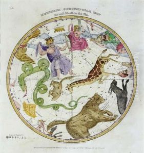 Atlas Of The Heavens: Six Plates by Elijah Hinsdale Burritt