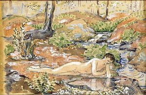 "narcissus" by Bryson Burroughs