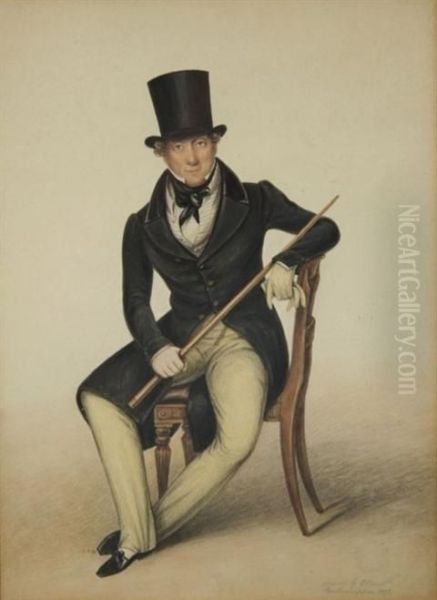 Portrait Of A Seated Gentleman - view 1