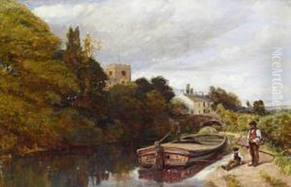 Harborne Canal Scene - view 1