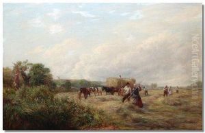 Figures In A Landscape by Charles Thomas Burt