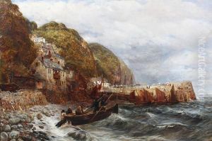 Clovelly - North Devon by Charles Thomas Burt
