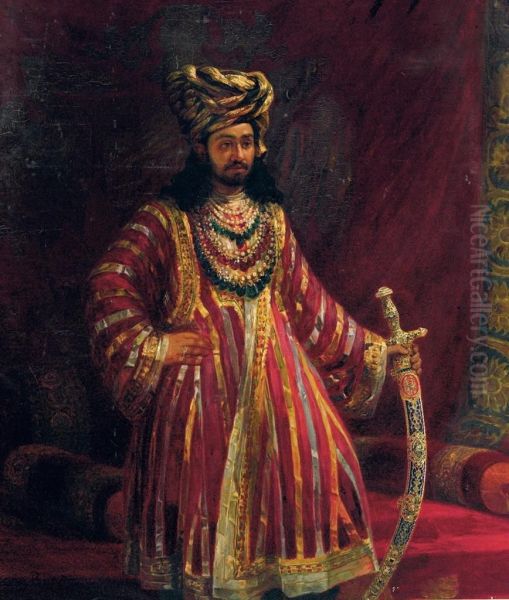 Portrait Of H.h. Rukn Ud-daula - view 1