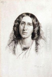 George Eliot by Frederick William Burton