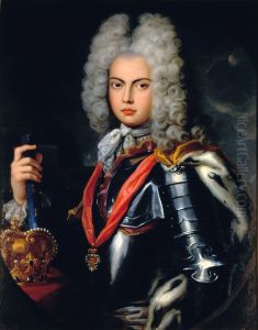Portrait of John V of Portugal (1689-1750) by Pompeo Batoni