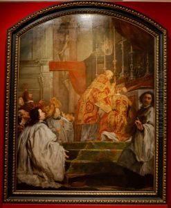 Die Messe des Hl. Martinus by Jan Boeckhorst