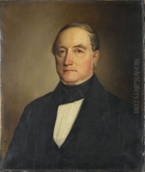 Portrett av Carl Andreas Fougstad - view 1