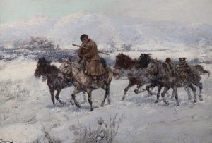The return from the Market by Jaroslav Vesin