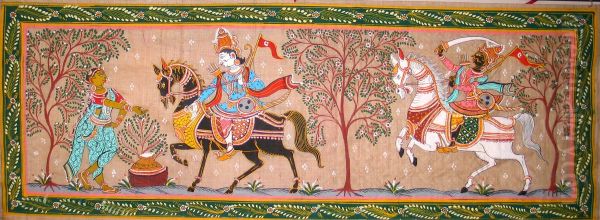 Patta Chitra Painting - view 1