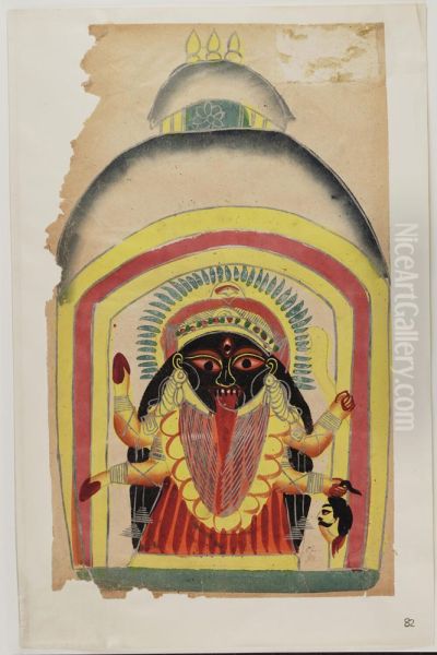 Painting of Kali - view 1