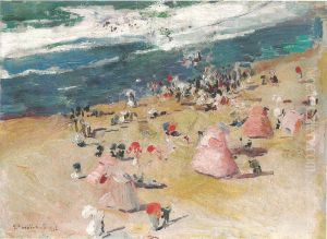 On the Beach at Biarritz