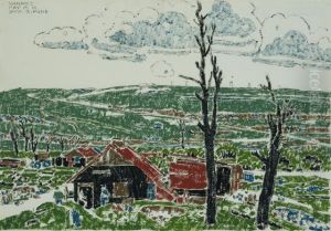 Vimy Ridge from Souchez by David Milne
