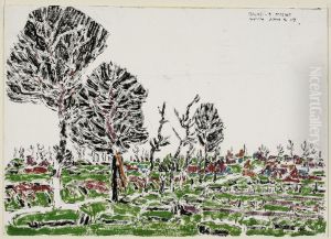 The Farbus-Vimy Road, looking towards Vimy by David Milne