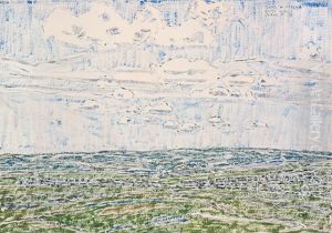 Souchez and Vimy Ridge from Lorette Ridge by David Milne